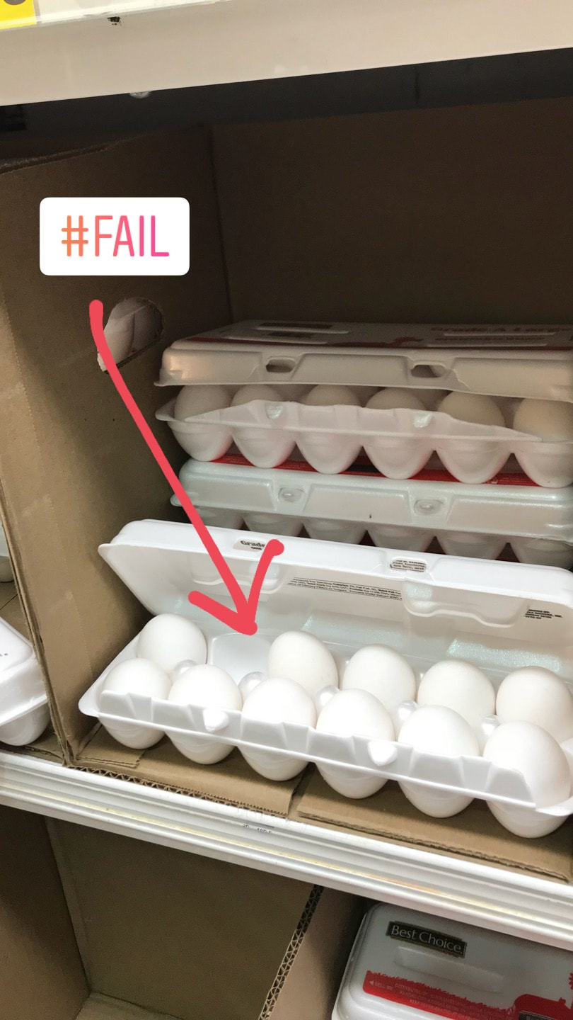 One egg short of a dozen